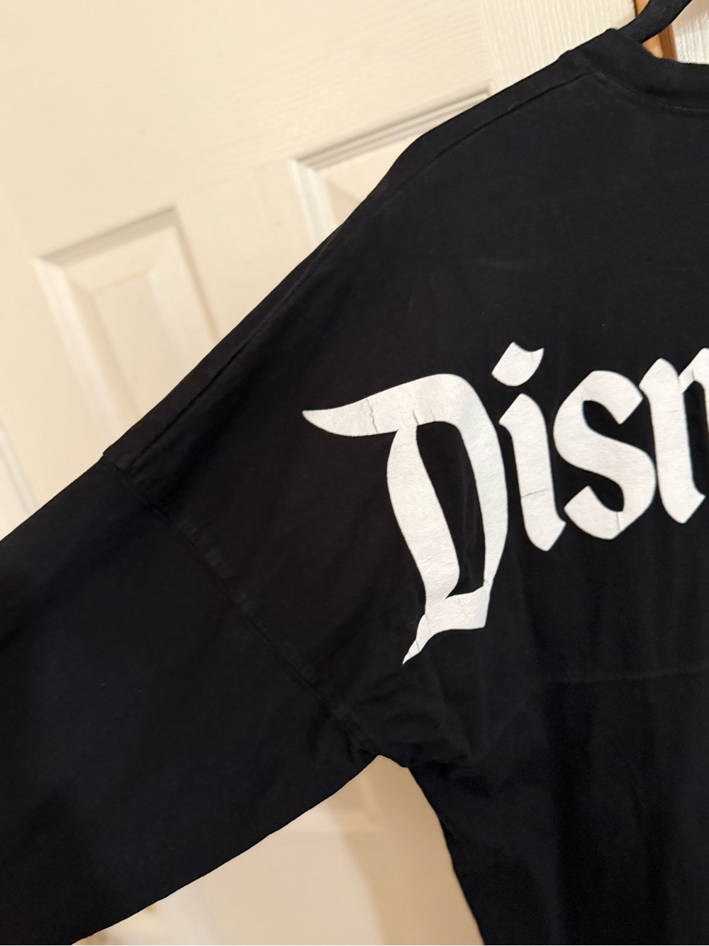 Disney Parks Disneyland Spirit Jersey Black Long Sleeve Size S - Picture 9 of 11